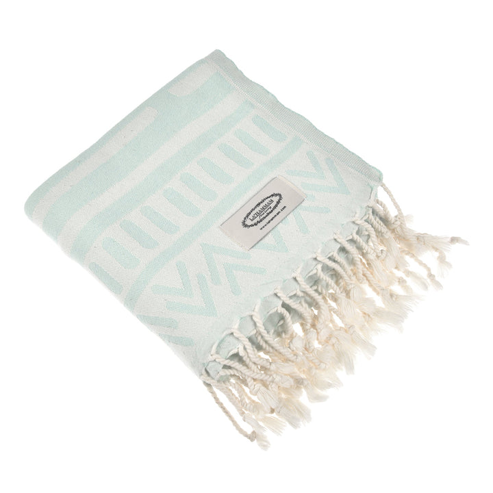 Exclusive Aitos Peshtemal Pure Cotton Throw Blanket by La'Hammam