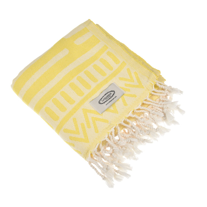 Exclusive Aitos Peshtemal Pure Cotton Throw Blanket by La'Hammam