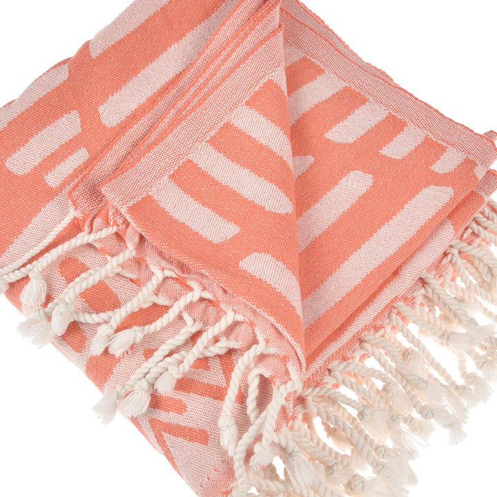 Exclusive Aitos Peshtemal Pure Cotton Throw Blanket by La'Hammam