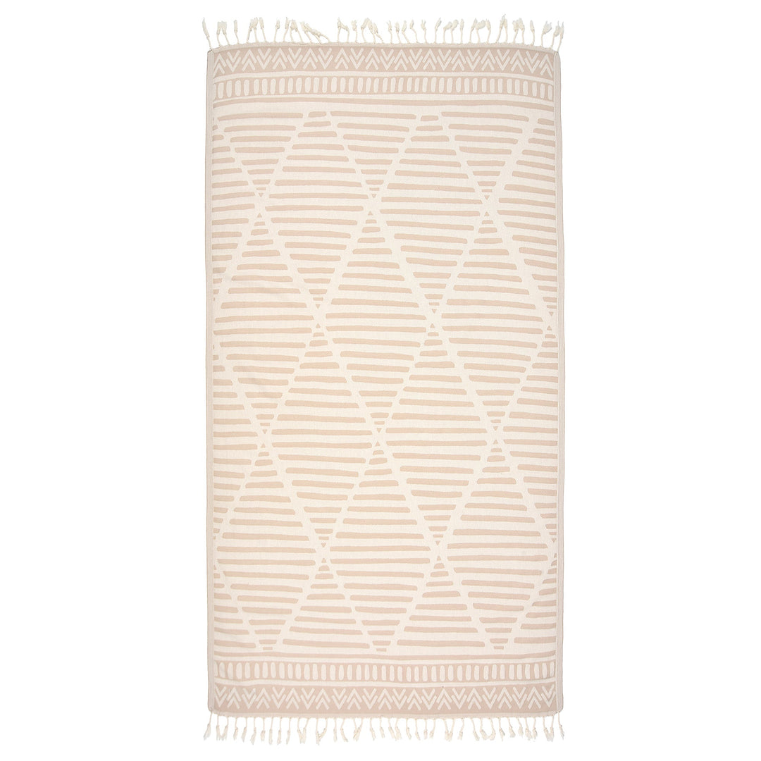 Exclusive Aitos Peshtemal Pure Cotton Throw Blanket by La'Hammam