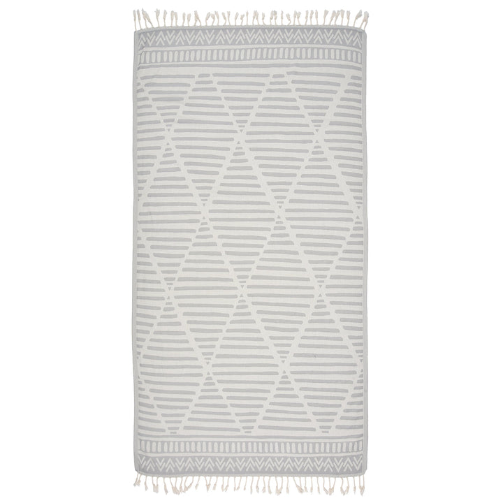 Exclusive Aitos Peshtemal Pure Cotton Throw Blanket by La'Hammam