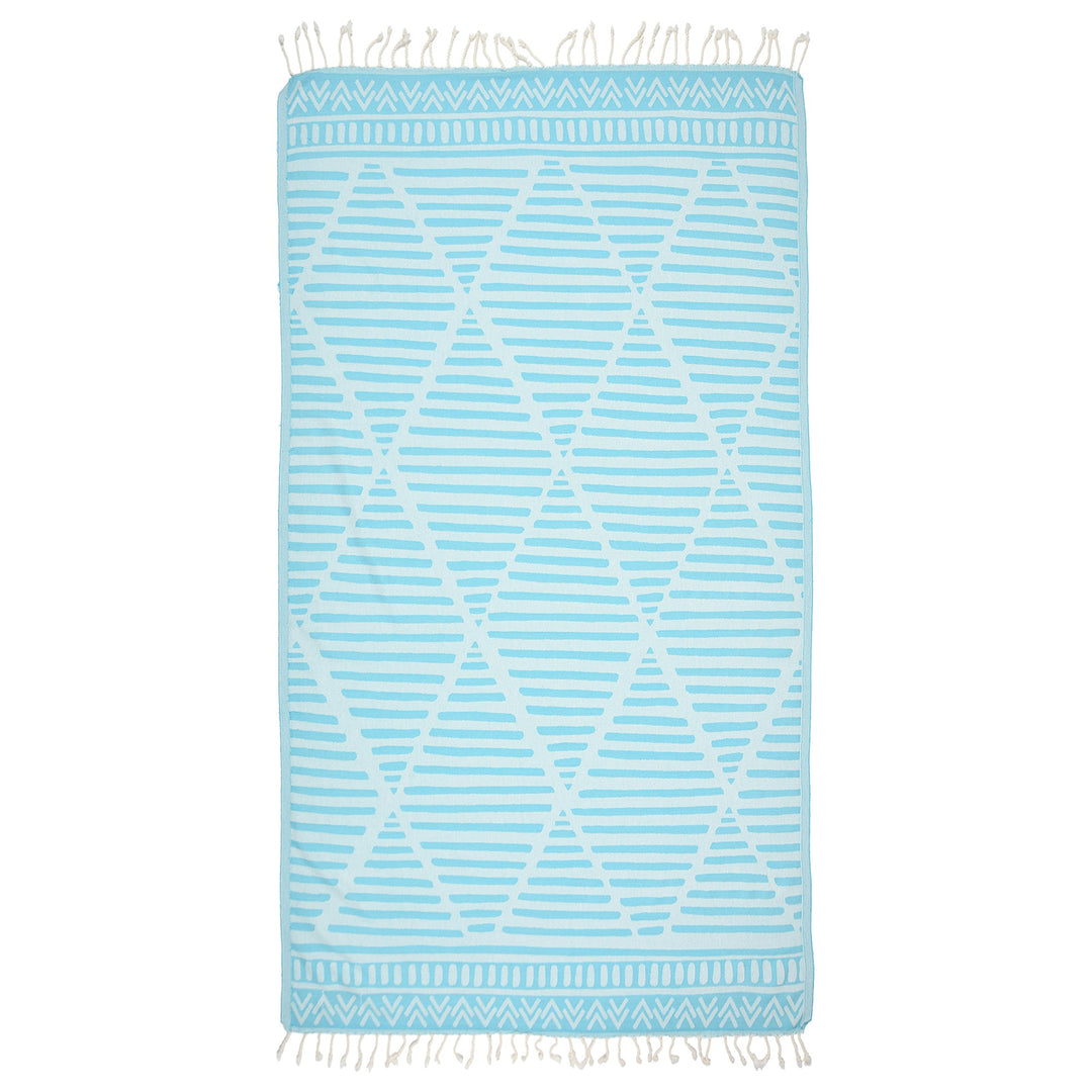 Exclusive Aitos Peshtemal Pure Cotton Throw Blanket by La'Hammam