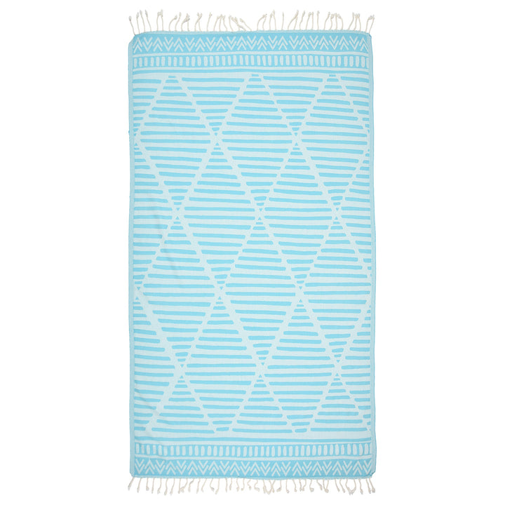 Exclusive Aitos Peshtemal Pure Cotton Throw Blanket by La'Hammam