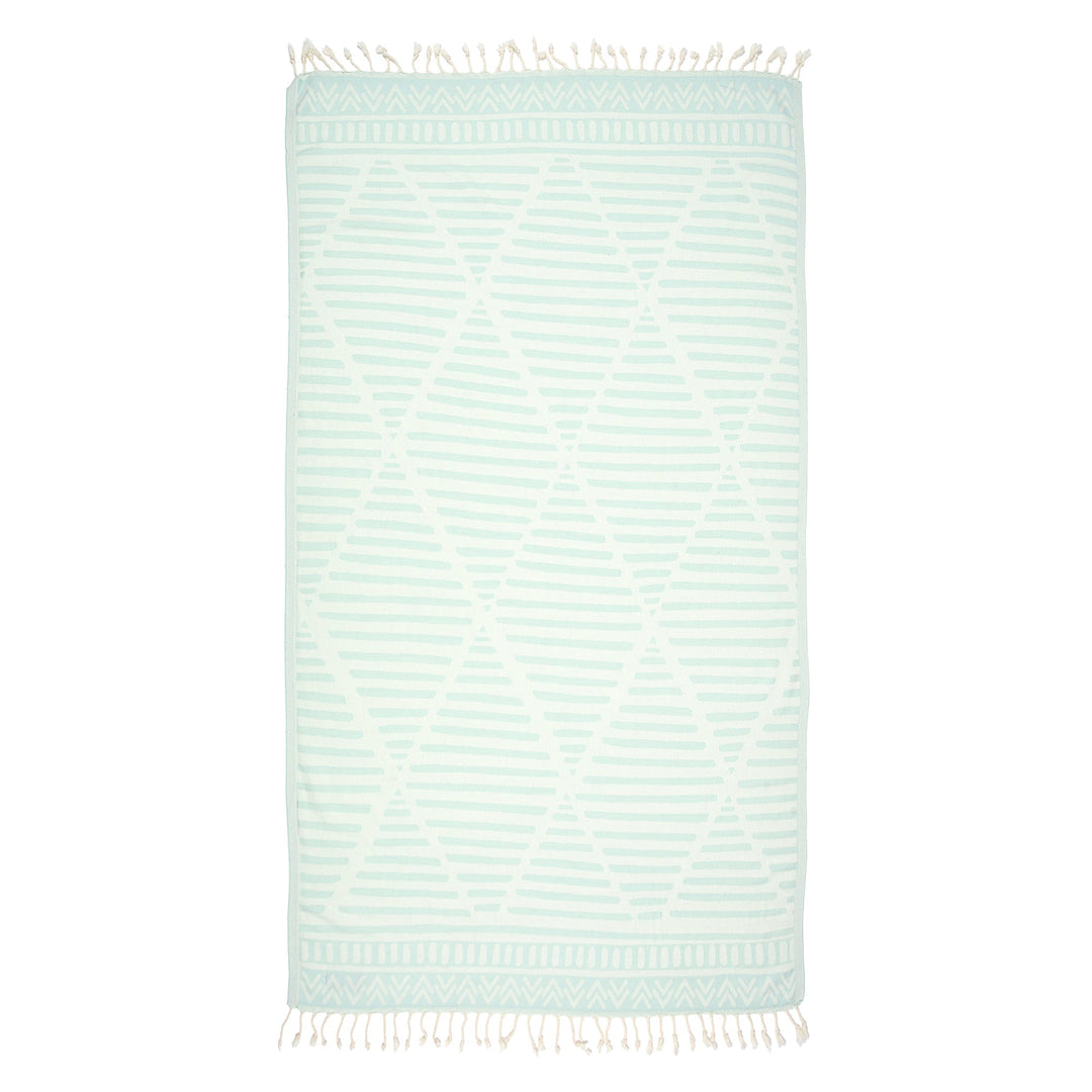 Exclusive Aitos Peshtemal Pure Cotton Throw Blanket by La'Hammam