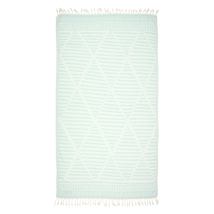 Exclusive Aitos Peshtemal Pure Cotton Throw Blanket by La'Hammam