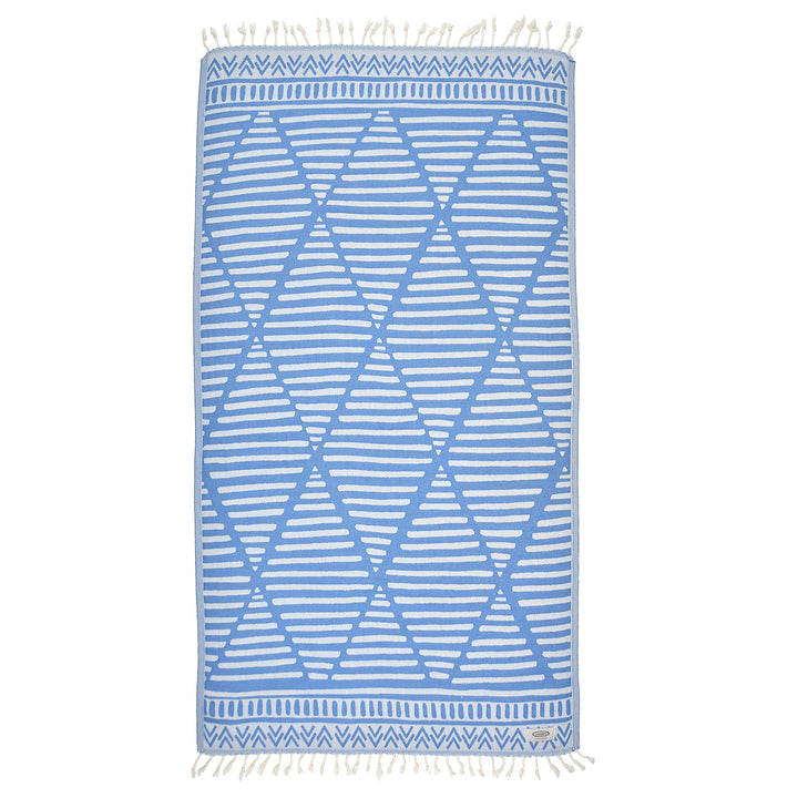 Exclusive Aitos Peshtemal Pure Cotton Throw Blanket by La'Hammam