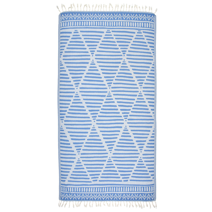 Exclusive Aitos Peshtemal Pure Cotton Throw Blanket by La'Hammam