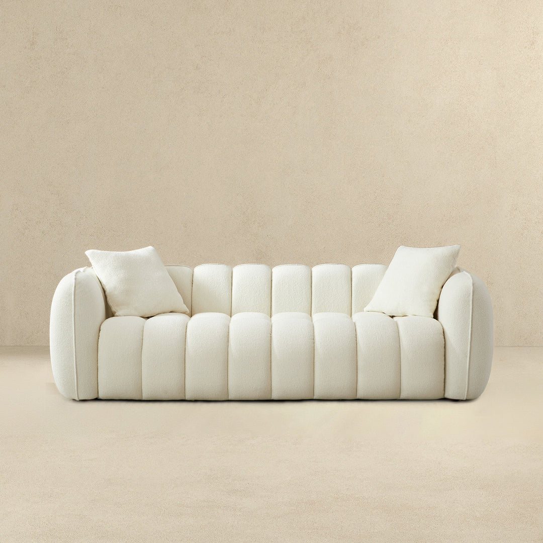 The Marissa Sofa (Cream Boucle) Era and Style Inspired Home Décor 5