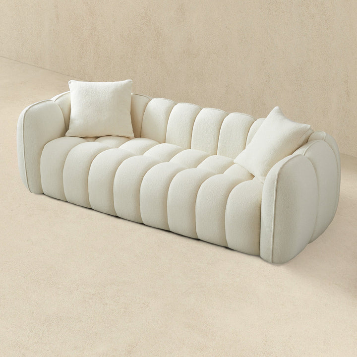 The Marissa Sofa (Cream Boucle) Era and Style Inspired Home Décor 4