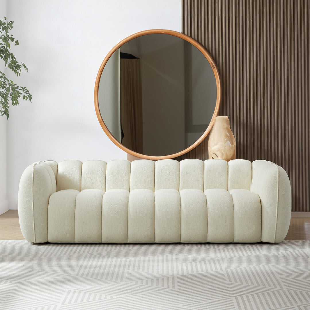 The Marissa Sofa (Cream Boucle) Era and Style Inspired Home Décor 2