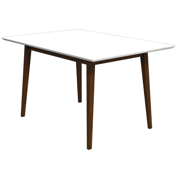 The Mary Modern Style Solid Wood Rectangular Dining Kitchen Table 47" Era and Style Inspired Home Décor 1