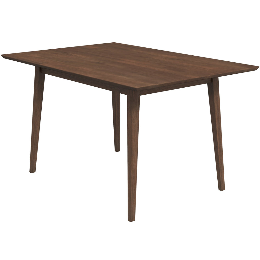 The Mary Modern Style Solid Wood Rectangular Dining Kitchen Table 47" Era and Style Inspired Home Décor 1