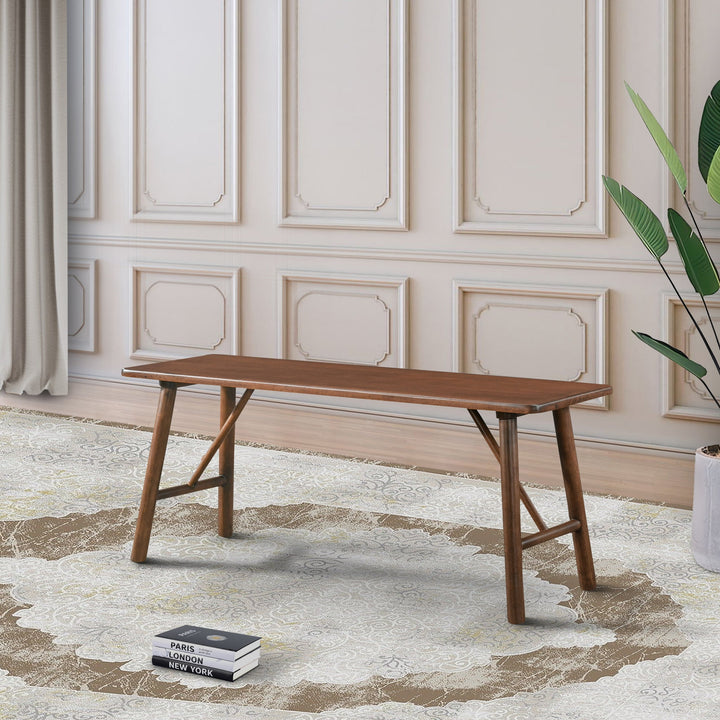 The Molly Bench (Walnut) Era and Style Inspired Home Décor 5