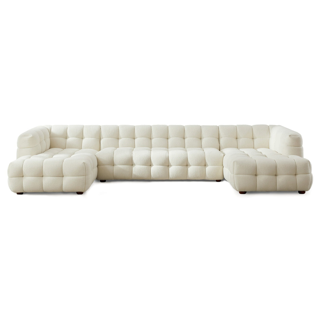 The Morrison U Shape Corner Sofa (Cream Boucle) Era and Style Inspired Home Décor 1