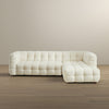 The Morrison Right Sectional Sofa (Cream Boucle) Era and Style Inspired Home Décor 6