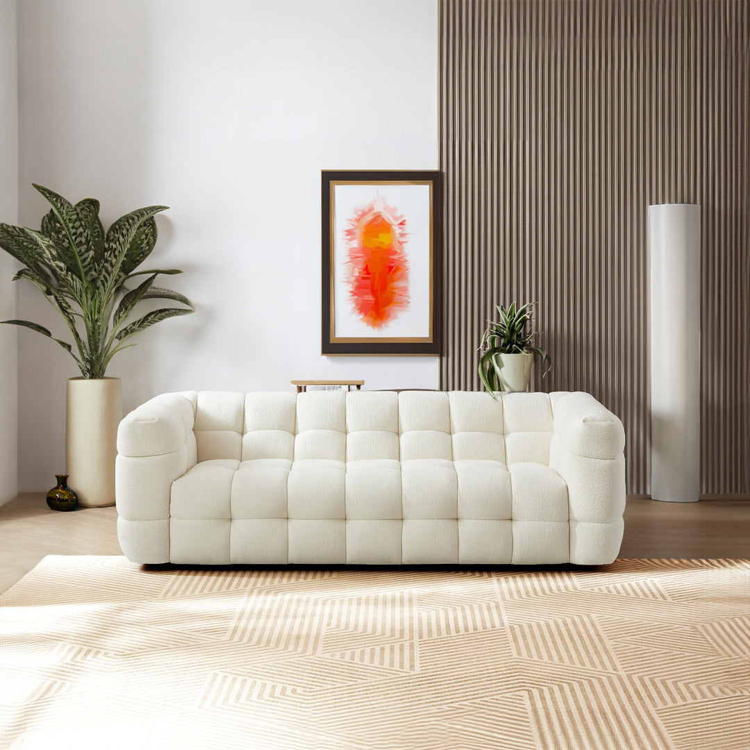 The Morrison Sofa (Cream Boucle) Era and Style Inspired Home Décor 3