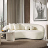 The Drake Japandi Style Curvy Boucle Sofa Era and Style Inspired Home Décor 3