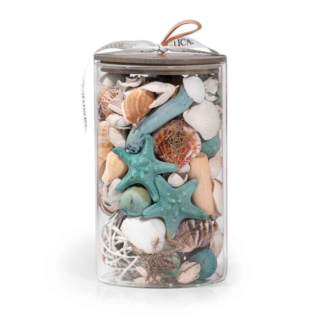 Ocean Plumes Potpourri Jar