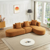 The Orby Velvet Sectional Sofa Right Facing Era and Style Inspired Home Décor 4