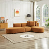 The Orby Velvet Sectional Sofa Right Facing Era and Style Inspired Home Décor 3