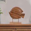 Lucky Fish Handmade Wooden Sculpture by Decozen