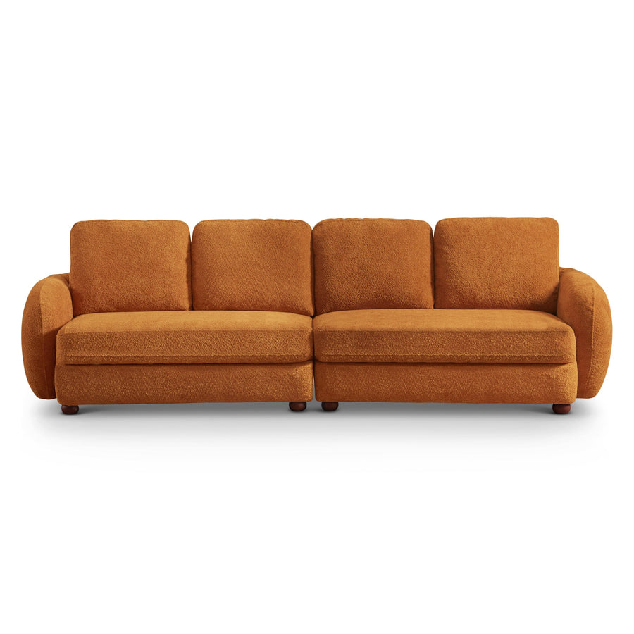 The Paton 114.5'' Boucle Fabric Sofa Era and Style Inspired Home Décor 1