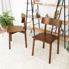 The Pierre Walnut Dining Chair (Set Of 2) Era and Style Inspired Home Décor 2