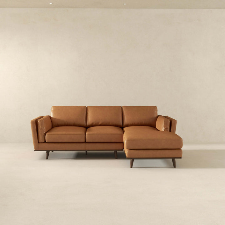 The Chase Genuine Leather Sectional Right Facing Era and Style Inspired Home Décor 4