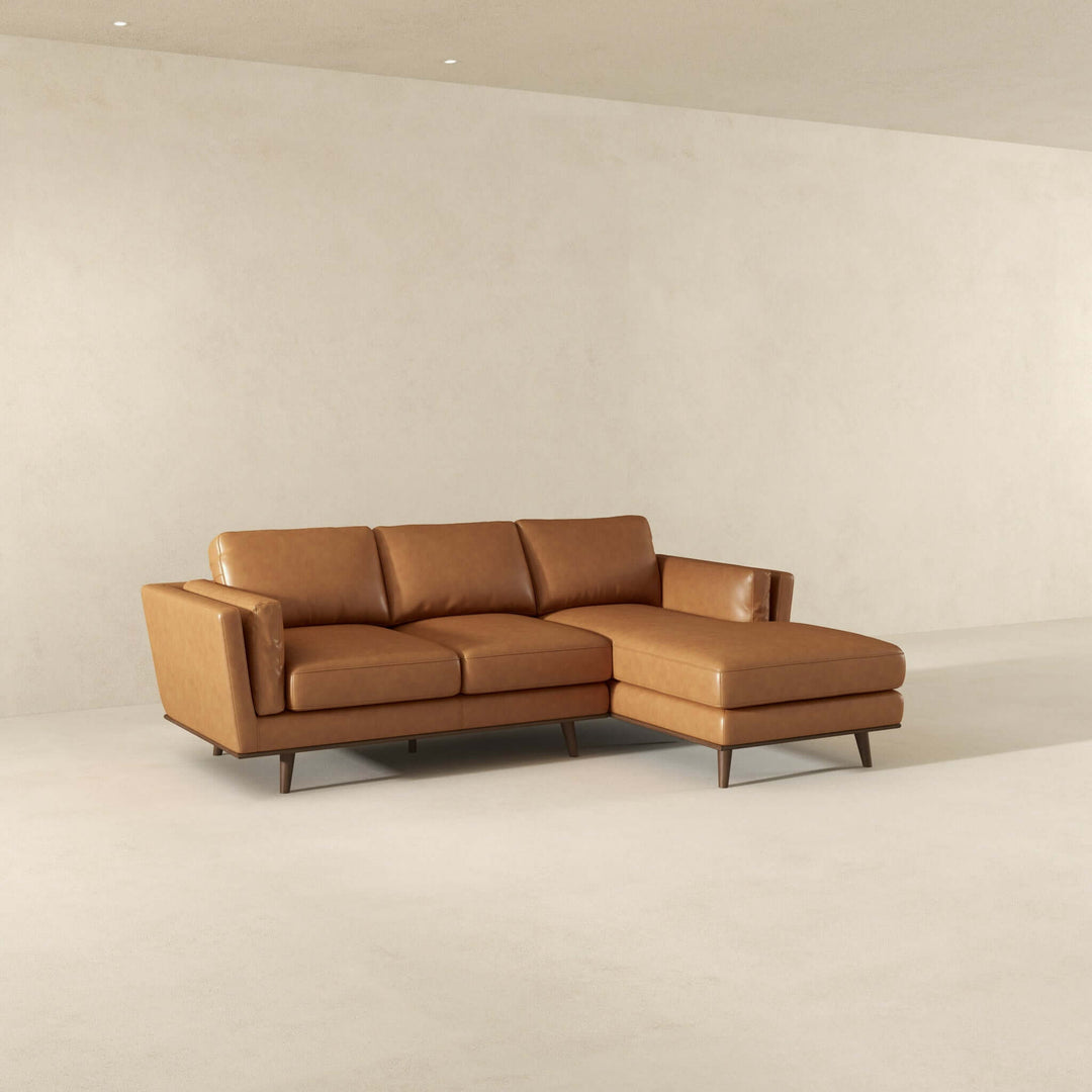 The Chase Genuine Leather Sectional Right Facing Era and Style Inspired Home Décor 3