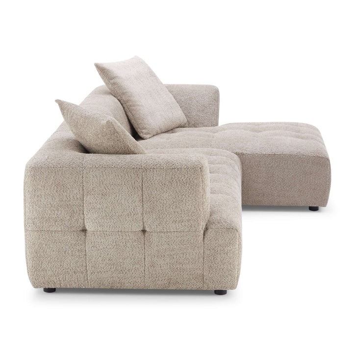 The Kaynes Boucle Sectional Sofa Era and Style Inspired Home Décor 6