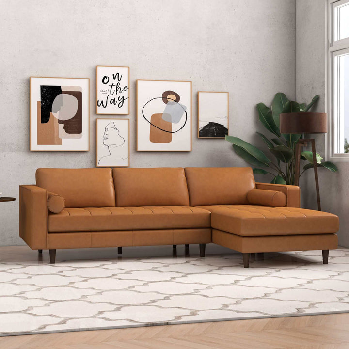 The Anthony Corner Sectional Sofa Right Facing Era and Style Inspired Home Décor 3