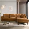 The London Leather Sectional Sofa Right Facing Era and Style Inspired Home Décor 2