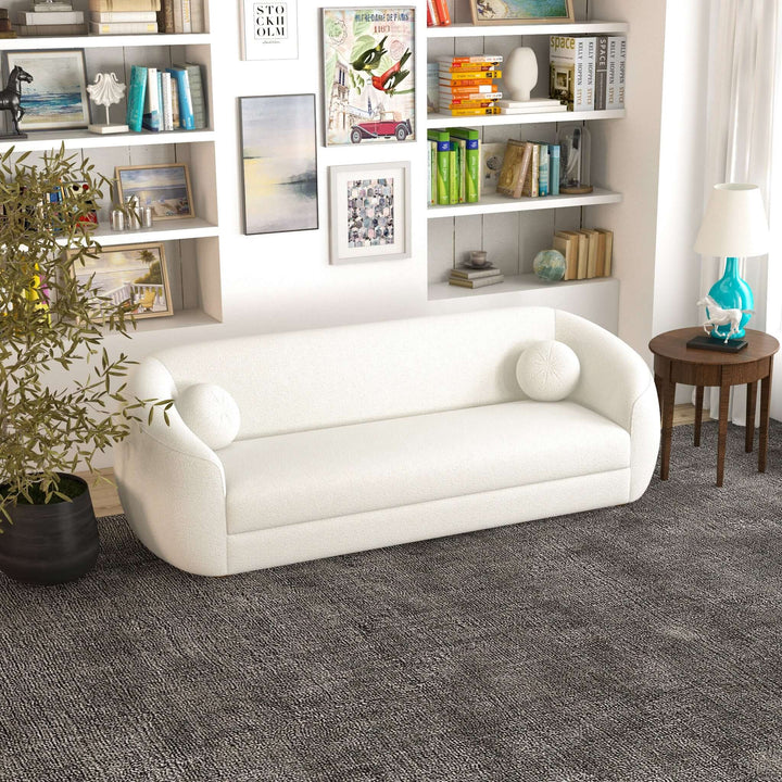 The Melinda Boucle Sofa Era and Style Inspired Home Décor 3