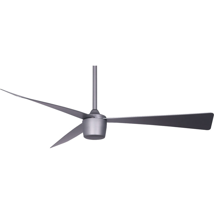 Star 7 Space Grey Star 7 Ceiling Fan 52" with Optional LED Light and Remote