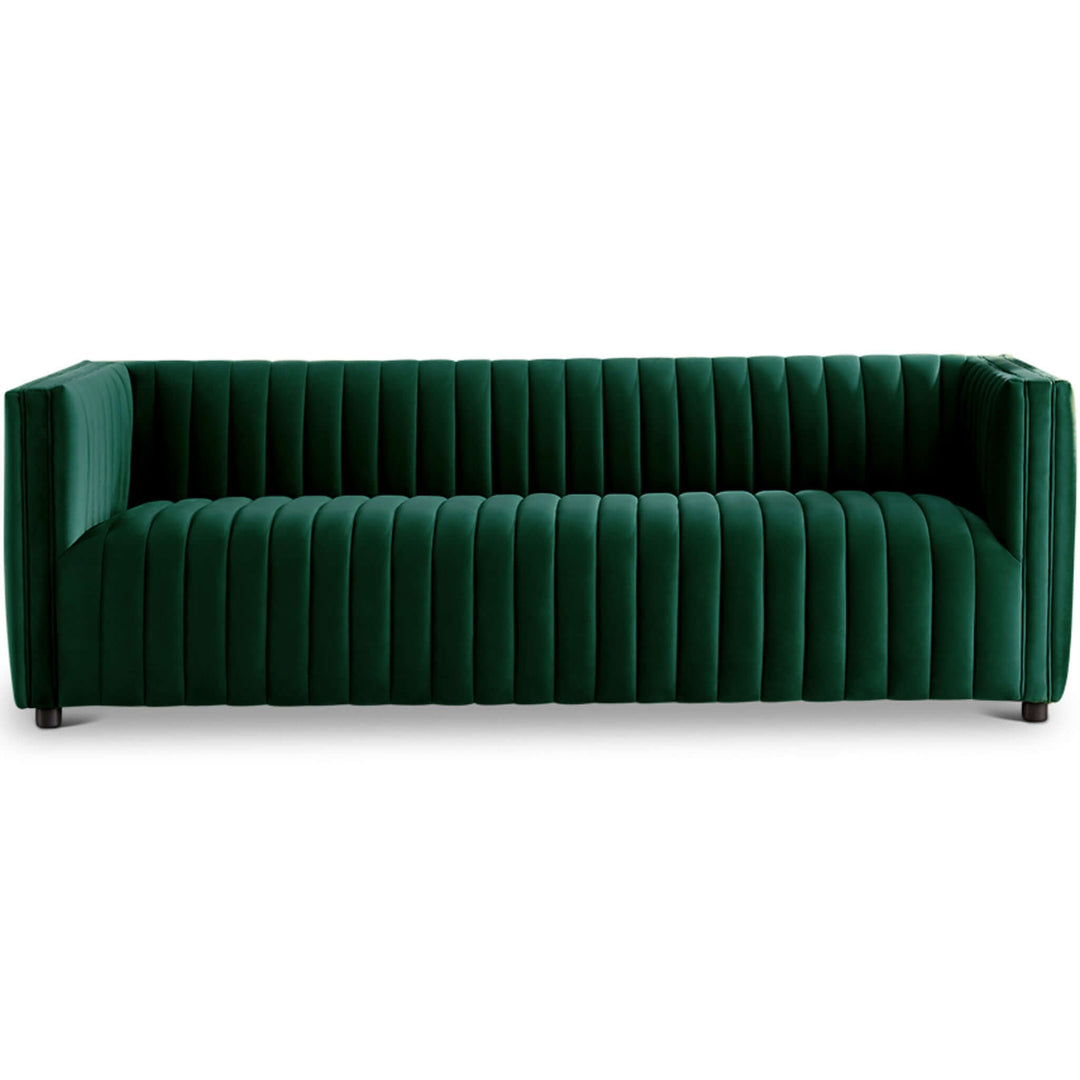 The Dominic Channel Tufted Velvet Sofa Era and Style Inspired Home Décor 2