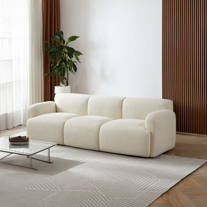 The Simone Sofa (Cream Boucle) Era and Style Inspired Home Décor 3