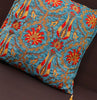 Suzani Tulip Chenille Turkish Decorative Pillow