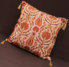 Suzani Tulip Chenille Turkish Decorative Pillow