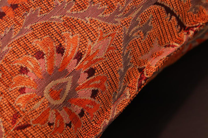 Suzani Tulip Chenille Turkish Decorative Pillow