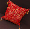 Suzani Tulip Chenille Turkish Decorative Pillow