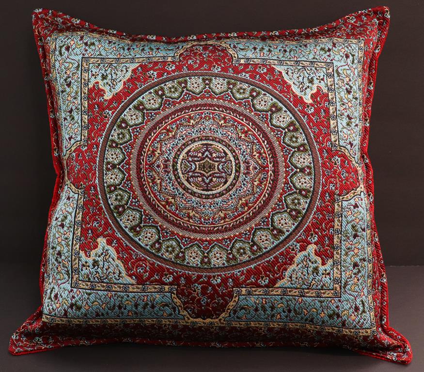 Mimosa Chenille Decorative Turkish Pillow