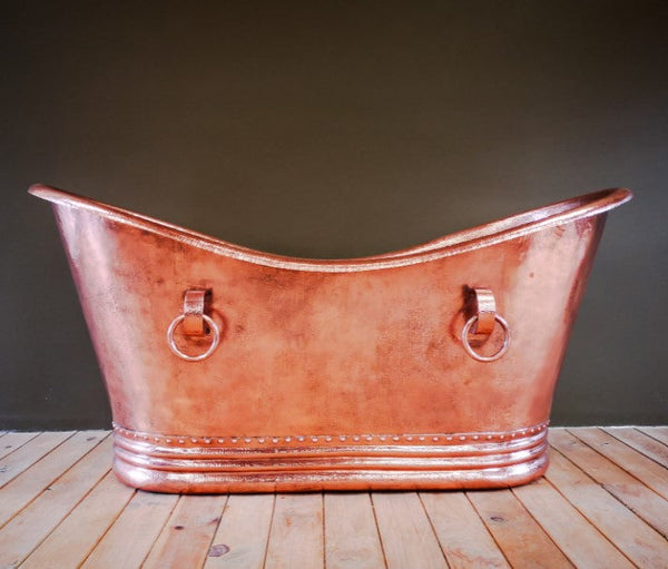 Hammered Copper Freestanding Bathtub Classica