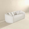 The Markus Mid Century Modern Luxury Tight Back Boucle Couch In White Era and Style Inspired Home Décor 4