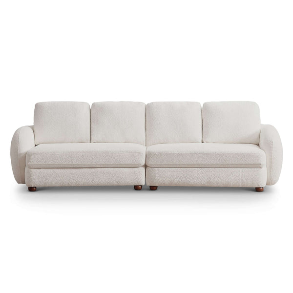 The Paton 114.5'' Boucle Fabric Sofa Era and Style Inspired Home Décor 4