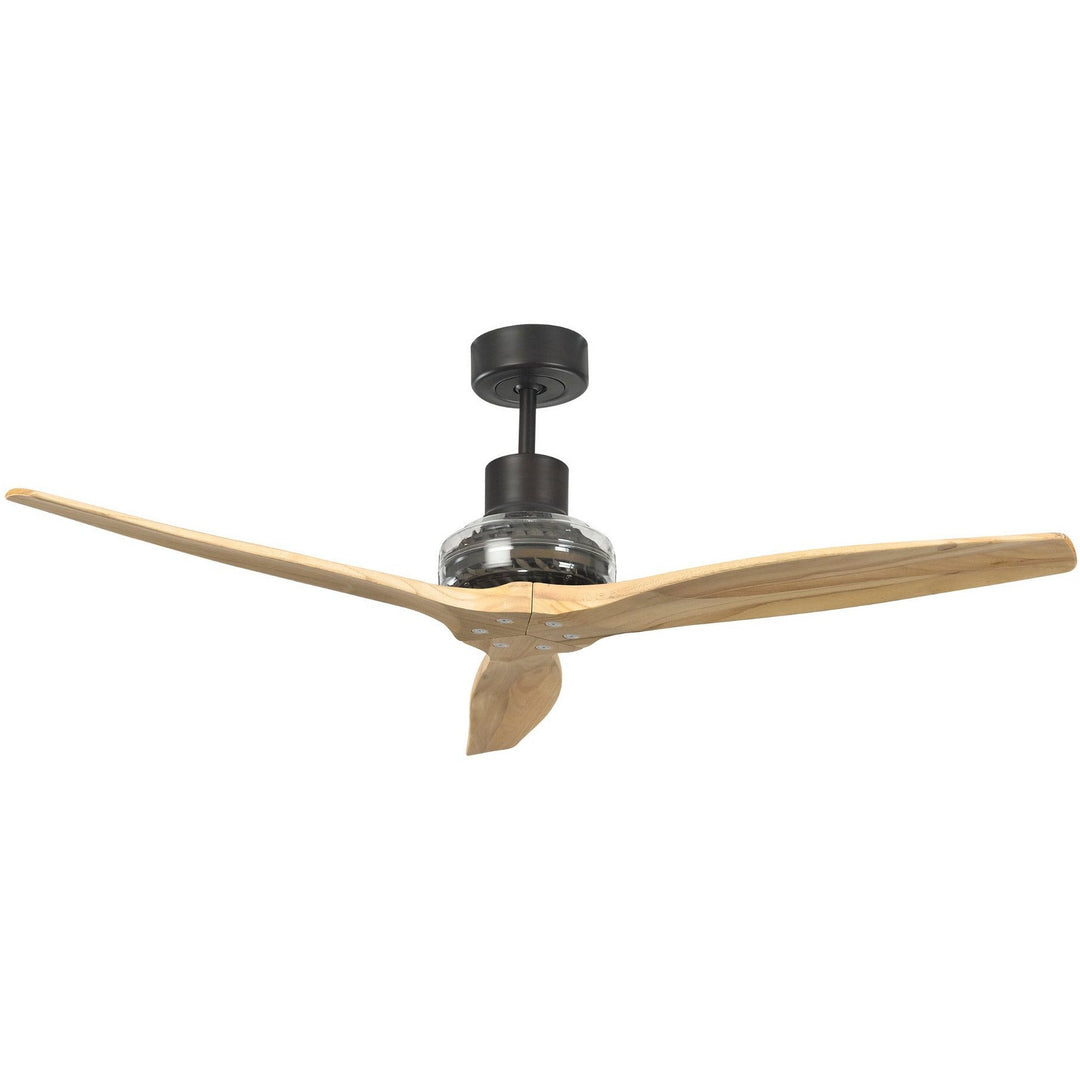 Brown Star Propeller Indoor Outdoor Ceiling Fan