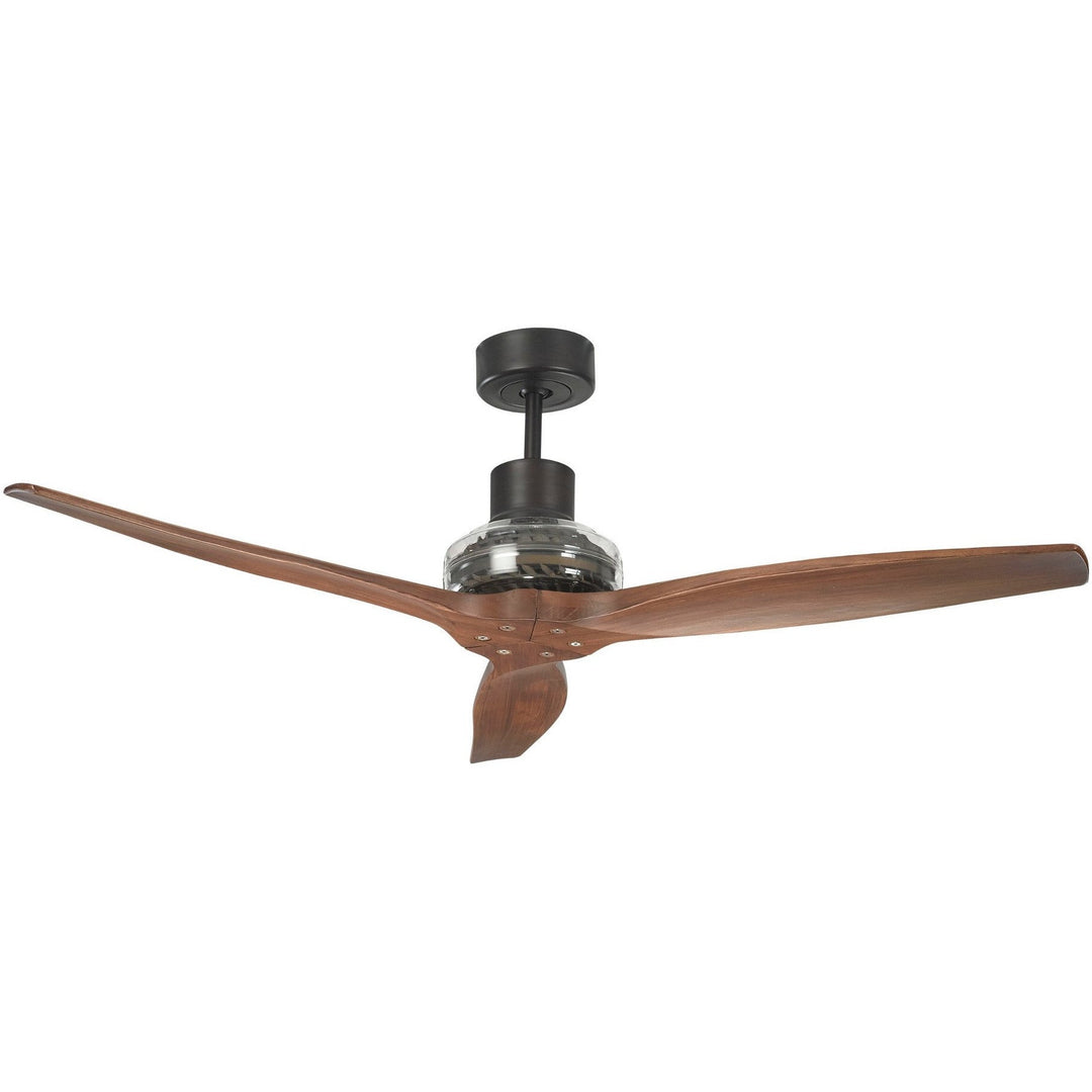 Brown Star Propeller Indoor Outdoor Ceiling Fan