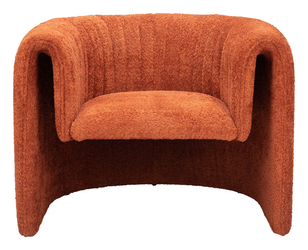 The Viana Accent Chair Burnt Orange  Era and Style Inspired Home Decor 1