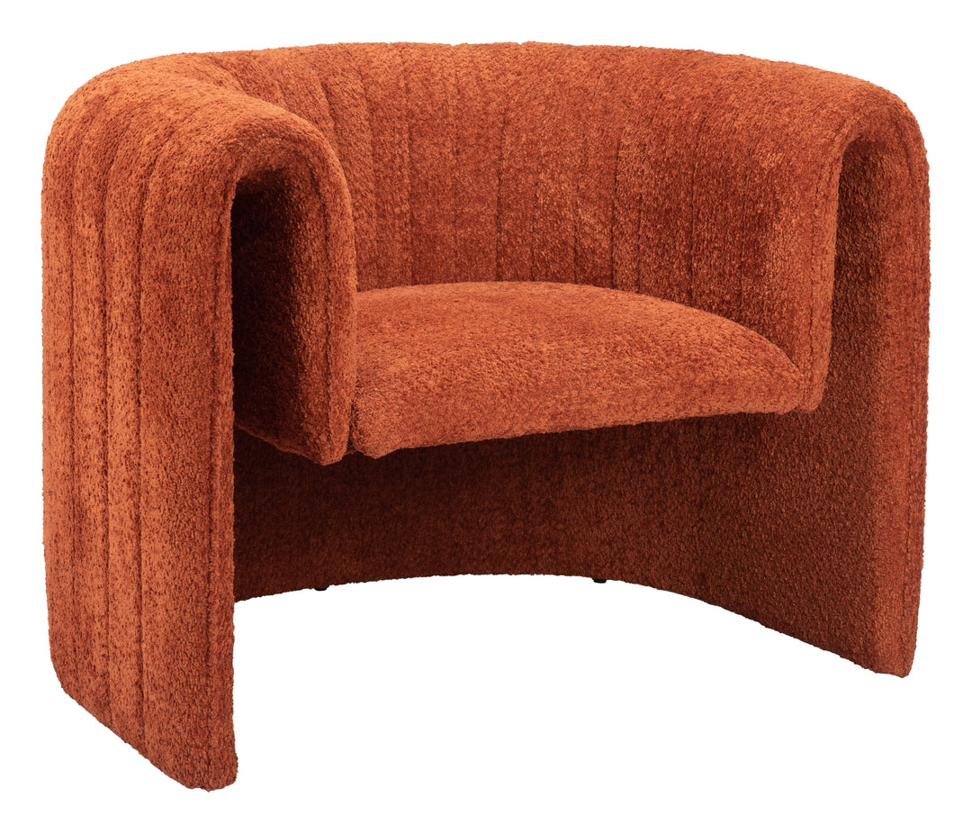 The Viana Accent Chair Burnt Orange  Era and Style Inspired Home Decor 1