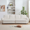 The Paton 114.5'' Boucle Fabric Sofa Era and Style Inspired Home Décor 1