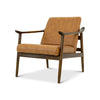 The Brandon Antique Tan Leather Lounge Chair Era and Style Inspired Home Décor 3